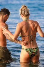 GEMMA ATKINSON in Bikini at a Beach in Crete,July 2018