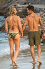 GEMMA ATKINSON in Bikini at a Beach in Crete,July 2018