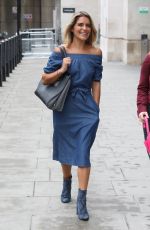 GEMMA OATEN Leaves BBC Radio Studios in London 08/12/2018