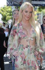 GIGI GORGEOUS at Liferide for Amfar in Los Angeles 08/06/2018