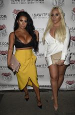 GRACE TEAL, DARBY WARD, KENDALL RAE KNIGHT and MELISSA JOHNS at Toy Box Club Launch in Manchester 08/18/2018