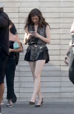 HAILEE STEINFELD on the Set of a Photoshoot in Los Angeles 08/17/2018