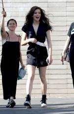 HAILEE STEINFELD on the Set of a Photoshoot in Los Angeles 08/17/2018