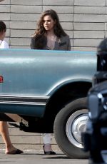 HAILEE STEINFELD on the Set of a Photoshoot in Los Angeles 08/17/2018