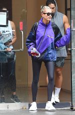 HAILEY BALDWIN Leaves Starbucks in New York 08/13/2018
