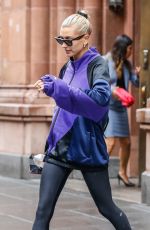 HAILEY BALDWIN Leaves Starbucks in New York 08/13/2018