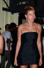 HAILEY BALDWIN Out for Dinner in New York 08/15/2018