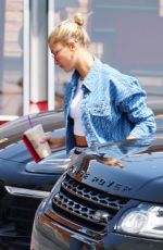 HAILEY BALDWIN Out in West Hollywood 08/27/2018