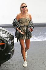 HAILEY BLADWIN at E Baldi in Los Angeles 08/28/2018