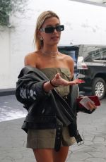 HAILEY BLADWIN at E Baldi in Los Angeles 08/28/2018