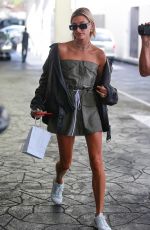 HAILEY BLADWIN at E Baldi in Los Angeles 08/28/2018