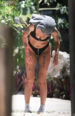 HALSEY in Bikini on Vacation in Tulum 08/15/2018