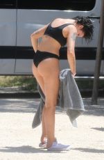 HALSEY in Bikini on Vacation in Tulum 08/15/2018
