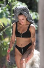 HALSEY in Bikini on Vacation in Tulum 08/15/2018