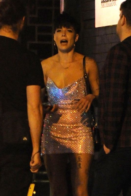 HALSEY Night Out in New York 08/21/2018
