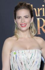 HAYLEY ATWELL at Christopher Robin Premiere in Los Angeles 07/30/2018