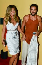 HEIDI KLUM Arrives at a Party in Los Angeles 08/22/2018