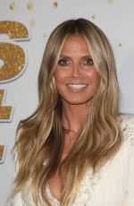 HEIDI KLUM at America’s Got Talent, Season 13 Live Show in Hollywood 08/14/2018