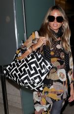 HEIDI KLUM at Los Angeles international Airport 08/12/2018
