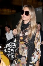 HEIDI KLUM at Los Angeles international Airport 08/12/2018