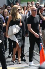 HEIDI KLUM at Simon Cowell Star on the Hollywood Walk of Fame Ceremony 08/22/2018