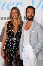 HEIDI KLUM at Unicef Summer Gala in Porto Cervo 08/10/2018
