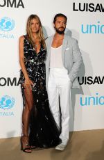 HEIDI KLUM at Unicef Summer Gala in Porto Cervo 08/10/2018
