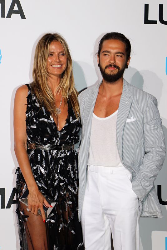 HEIDI KLUM at Unicef Summer Gala in Porto Cervo 08/10/2018