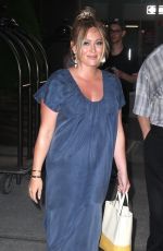 HILARY DUFF Leaves Younger Season Finale Party in New York 08/28/2018