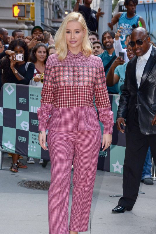 IGGY AZALEA at AOL Build in New York 08/21/2018