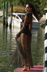 IZABEL GOULART at Hotel Excelsior in Venice 08/28/2018