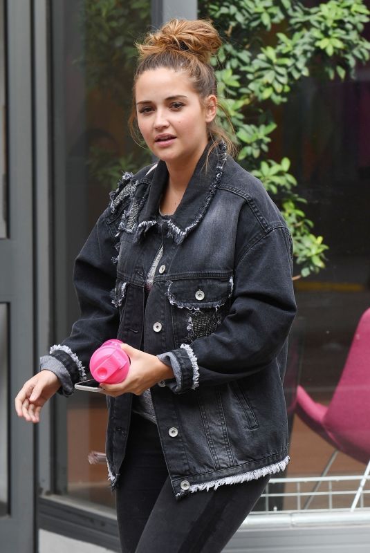 JACQUELINE JOSSA Leaves Intertalent Offices in London 08/16/2018
