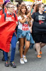 JADE THIRLWALL at Pride Parade in Manchester 08/25/2018