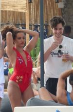 JADE THIRLWALL in Bikini on Vacation in Mykonos 08/04/2018