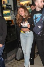 JADE THIRLWALL Night Out in London 08/16/2018