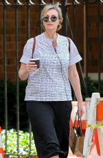 JANE LYNCH Out Shopping in New York 08/14/2018