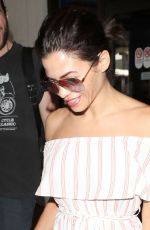 JENNA DEWAN at LAX Airport in Los Angeles 08/08/2018