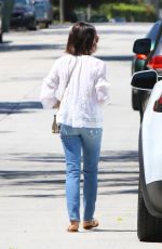 JENNA DEWAN Out for Lunch with Friends in Los Angeles 08/13/2018