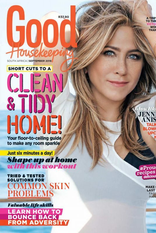 JENNIFER ANISTON at Good Housekeeping Magazine, South Africa September 2018