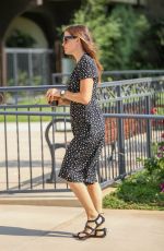 JENNIFER GARNER at a Church in Pacific Palisades 08/12/2018