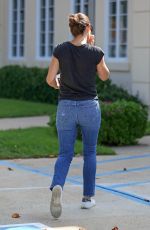 JENNIFER GARNER in Jeans Out in Brentwood 08/23/2018