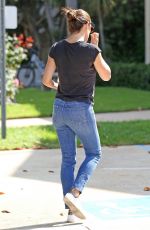 JENNIFER GARNER in Jeans Out in Brentwood 08/23/2018