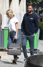 JENNIFER LAWRENCE and Cooke Maroney at JFK Airport in New York 08/07/2018