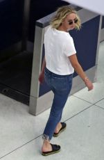 JENNIFER LAWRENCE and Cooke Maroney at JFK Airport in New York 08/07/2018