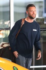 JENNIFER LAWRENCE and Cooke Maroney at JFK Airport in New York 08/23/2018