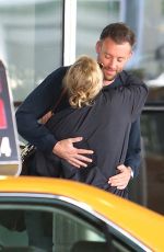 JENNIFER LAWRENCE and Cooke Maroney at JFK Airport in New York 08/23/2018