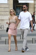 JENNIFER LAWRENCE and Cooke Maroney Out and About in Paris 08/08/2018