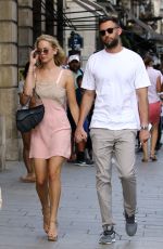 JENNIFER LAWRENCE and Cooke Maroney Out and About in Paris 08/08/2018