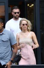 JENNIFER LAWRENCE and Cooke Maroney Out and About in Paris 08/08/2018