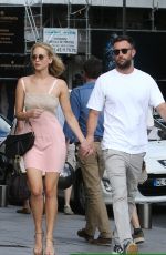 JENNIFER LAWRENCE and Cooke Maroney Out and About in Paris 08/08/2018